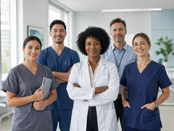 Psychiatry and behavioral health care team at Overcare Health Services in Baltimore