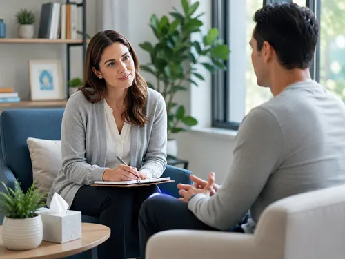 Behavioral health support session